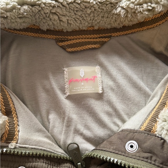 FP Movement Fall to Rise Fleece Quarter Snap Jacket Small - Picture 6 of 9